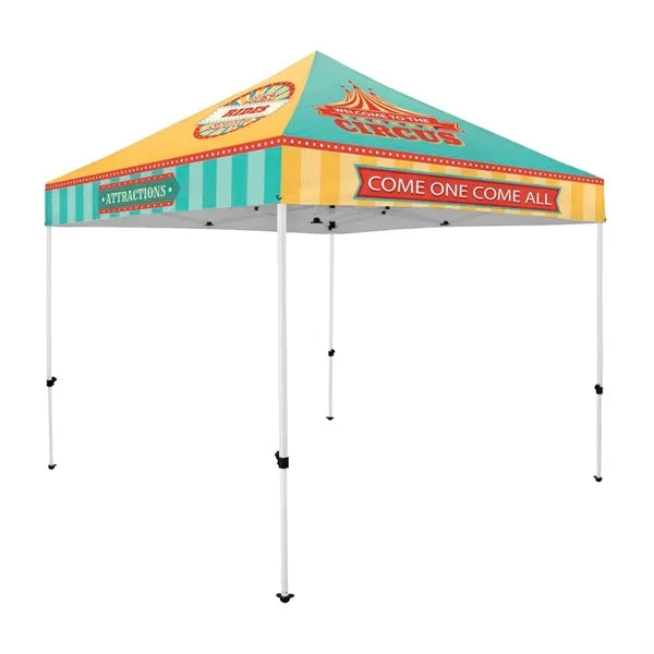 10' Economy Tent Kit (Dye Sub Full-Color Full-Bleed)