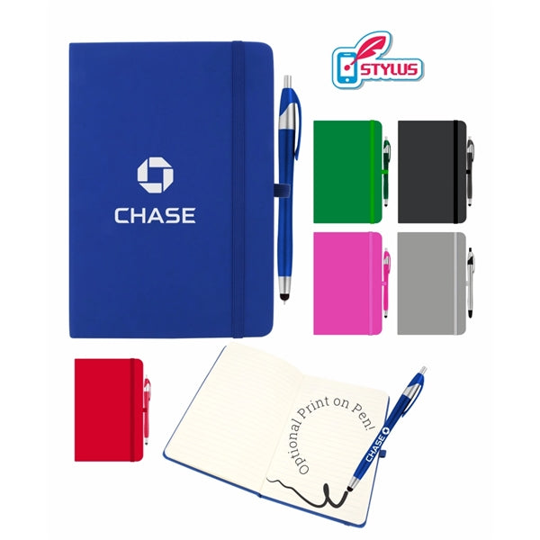 Union Printed, "Royal" Eco Journal w/ Stylus Pen