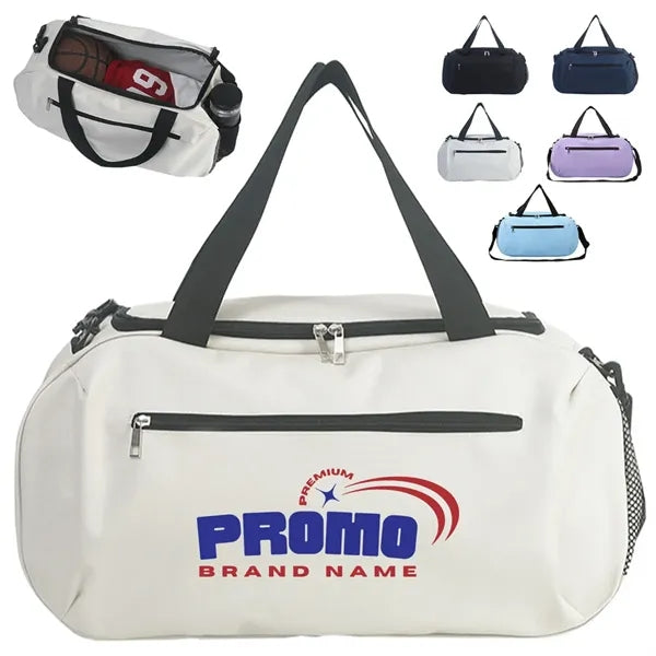 Large Sports Duffel Bag with Shoulder Strap and Pocket
