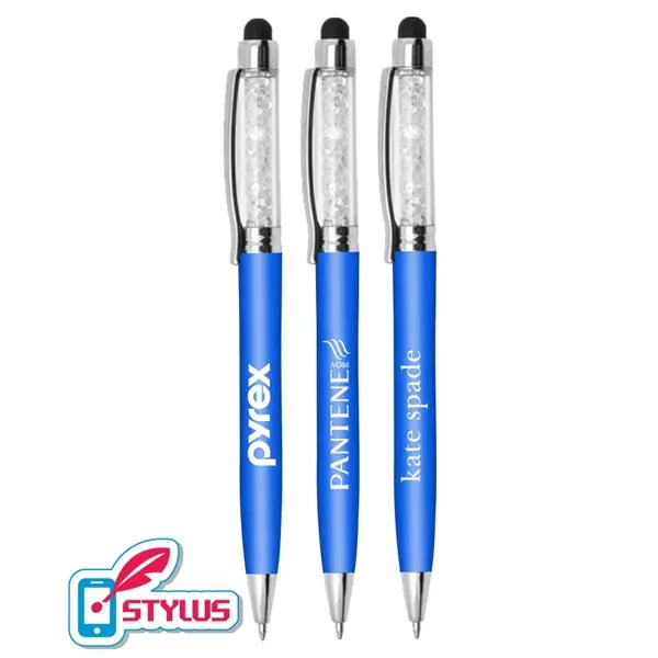 Crystal Impressions" Stylus Twister Pen