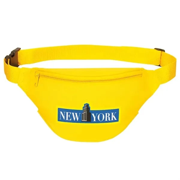 2-Zip Crescent Fanny Pack