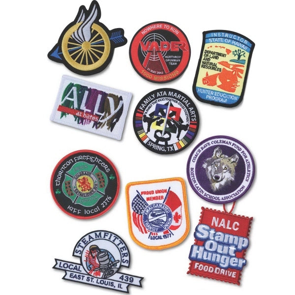 Embroidered patch