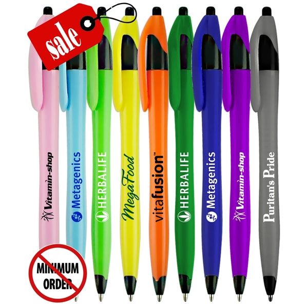 Colored "Elegant" Click Pen - Close-out