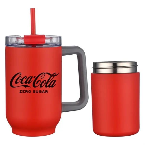 Aqueduct-XI 22 Oz. Can Cooler Travel Tumbler (Double Walled)