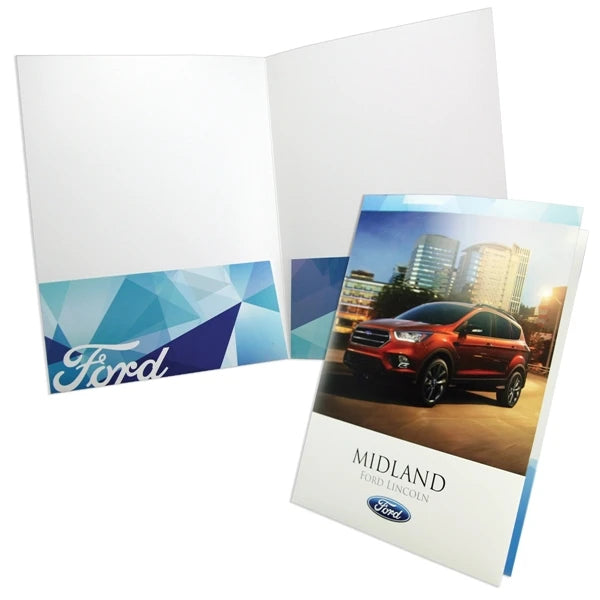 Quick-Ship Economy Full Color Folder, 24 Hr. Production
