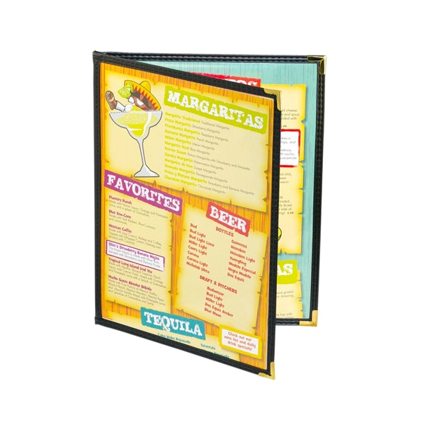 Double Panel/4 Views Menu Jacket