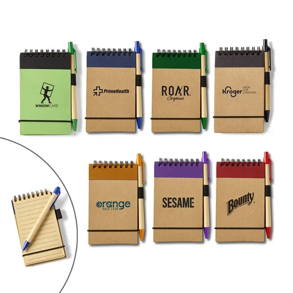 Jotter with pen