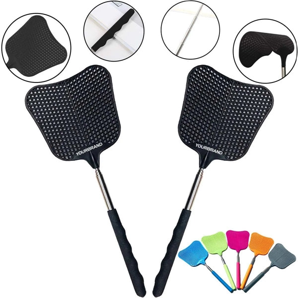 Telescopic Durable Stainless Steel Handle Fly Swatter