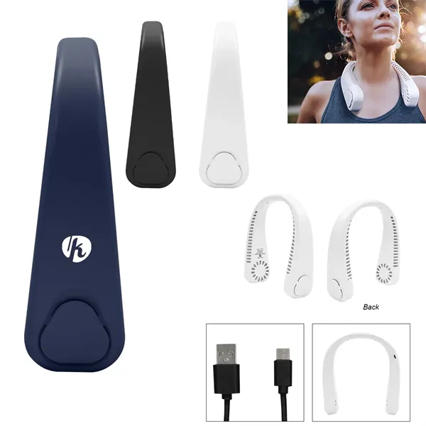 Hands-Free Rechargeable Neck Fan 2.0