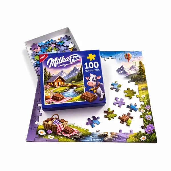 Puzzles 100 pieces