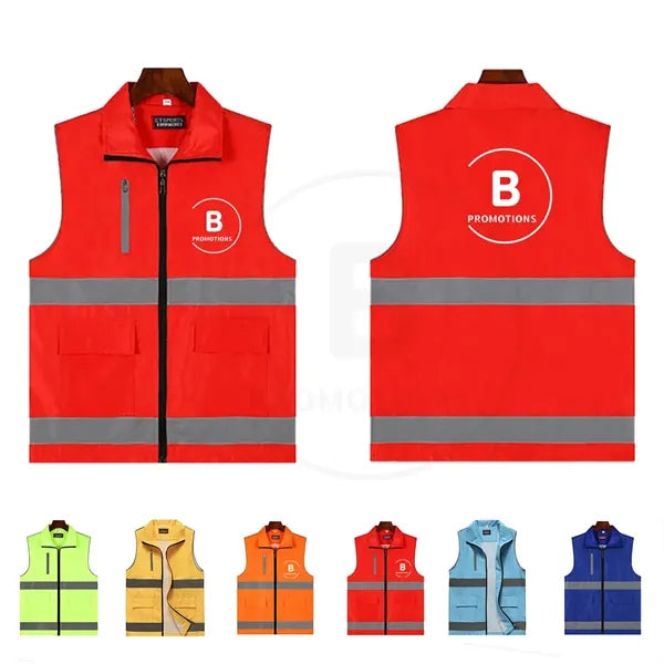 High Visibility Reflective Safety Vests