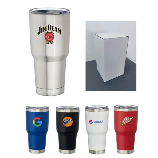 Union Printed - 30oz Double Wall SS Vacuum Bottle - Gift box