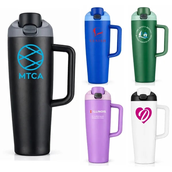 30oz. Stainless Steel Insulated Travel Mug