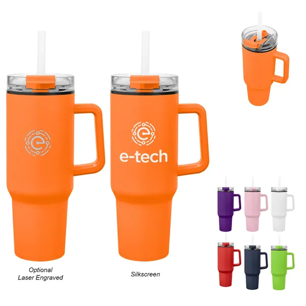 40 Oz. Quest Recycled Stainless Steel Tumbler
