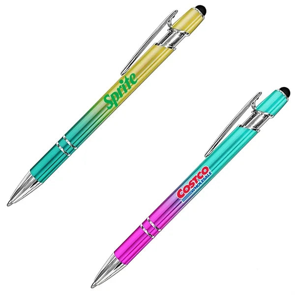 Stylus-3350 Retractable Gradient Stylus Pens