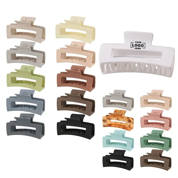 Non-slip Square Hair Claw Clip for Women Girls
