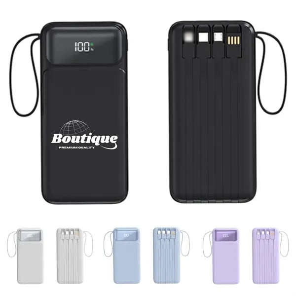All In One Fast Charging Power Bank With Led Display