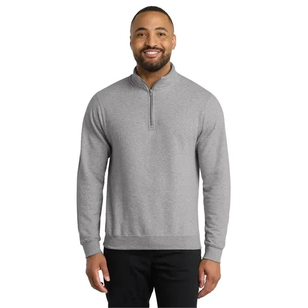 Port & Co Core Fleece 1/4-Zip Pullover Sweatshirt