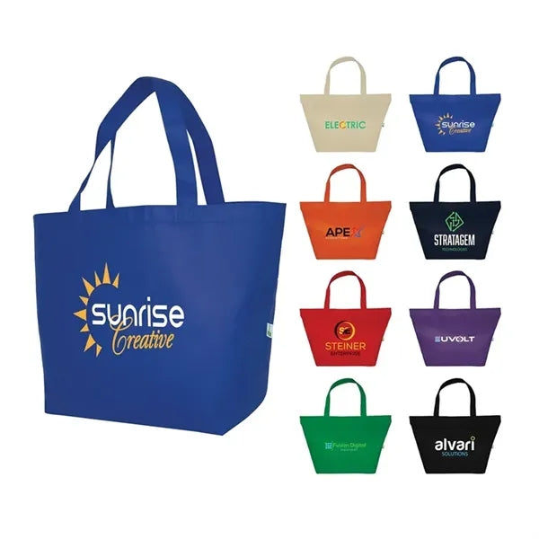 Naomi Non-Woven Recycled Gussetted Tote Bag