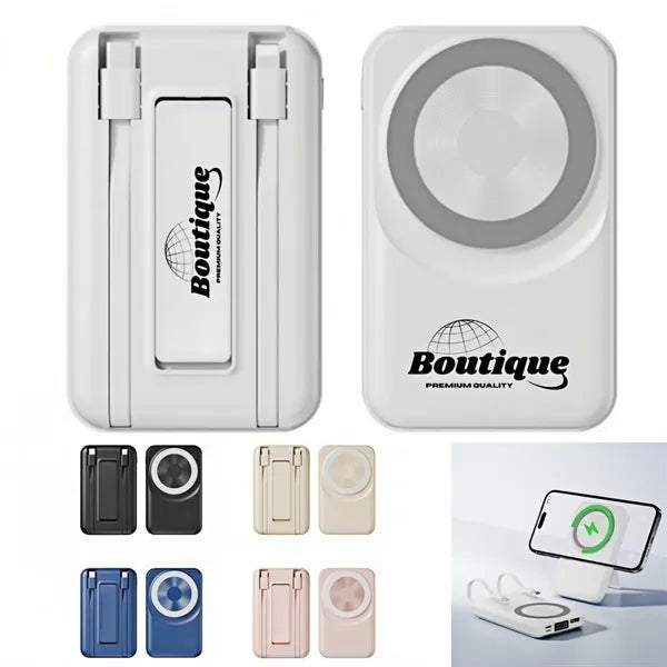 Magnetic Wireless 10000mAh Mini Fast Charging Power Bank