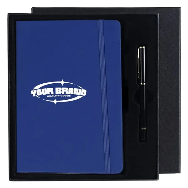 Customizable Gift Set W/ Notebook and Pen
