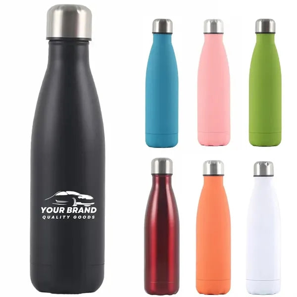 16Oz. Personalized Stainless Steel Insulated Water Bottle