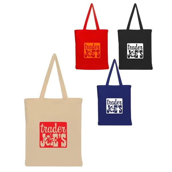 Union Printed - 4oz Color Cotton Canvas Tote Bags