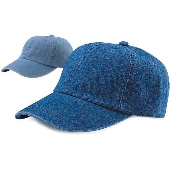 Washed Denim Cap