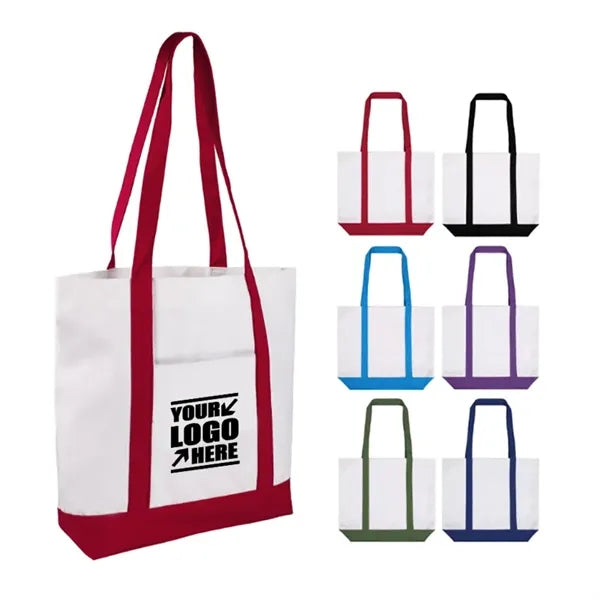 Reusable Canvas Shopping Tote Bag