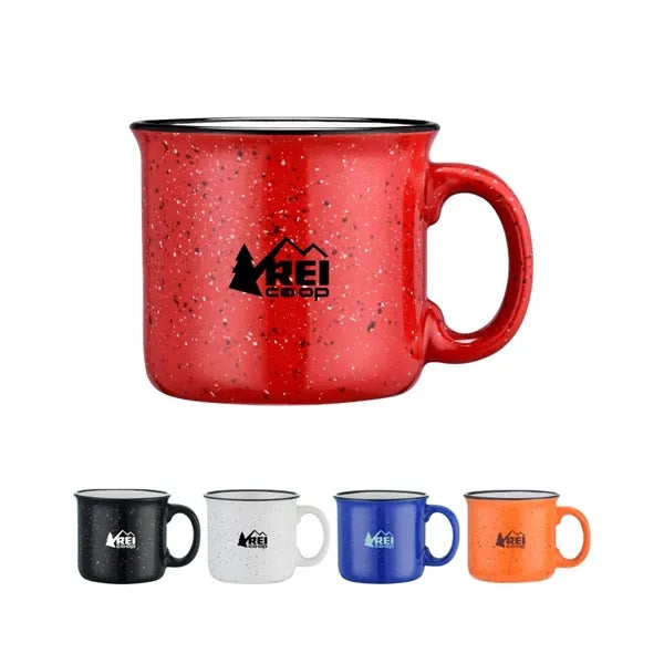 Union Printed - 15 Oz. Speckled Campfire Coffee Mug