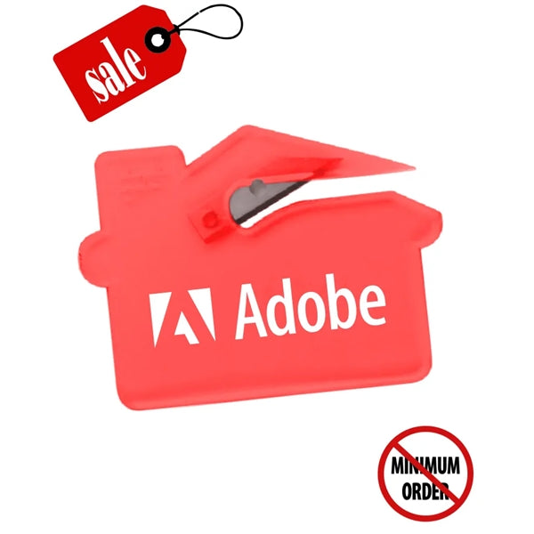 Closeout "House Shaped" Letter Opener - No Minimum
