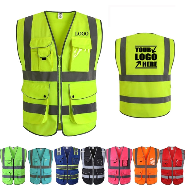 High Visibility  Reflective Safety Vest
