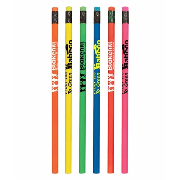 Union Printed, Excellent Quality Neon Colored Pencils