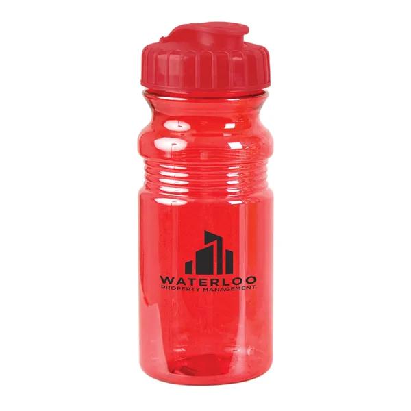 USA Made 20 oz. Translucent Sport Water Bottle With Sna...