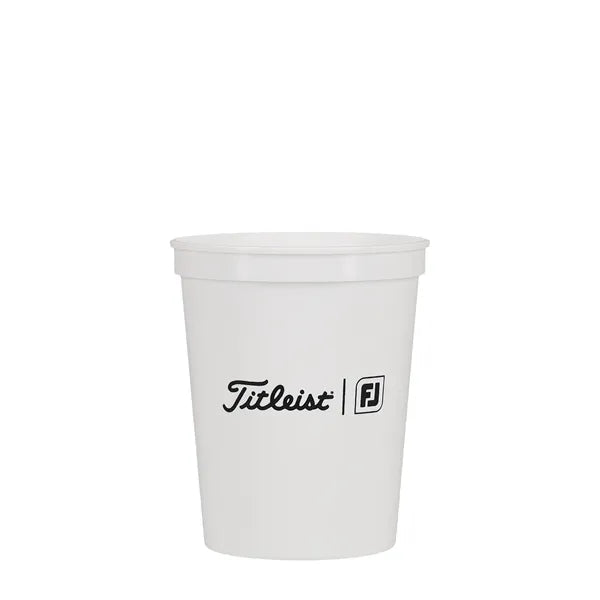 16 oz Stadium Cup Smooth White Tradition Print
