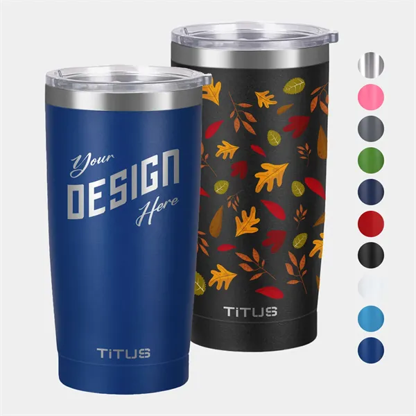 TiTUS® 20 oz Double Wall Stainless Insulated Tumbler