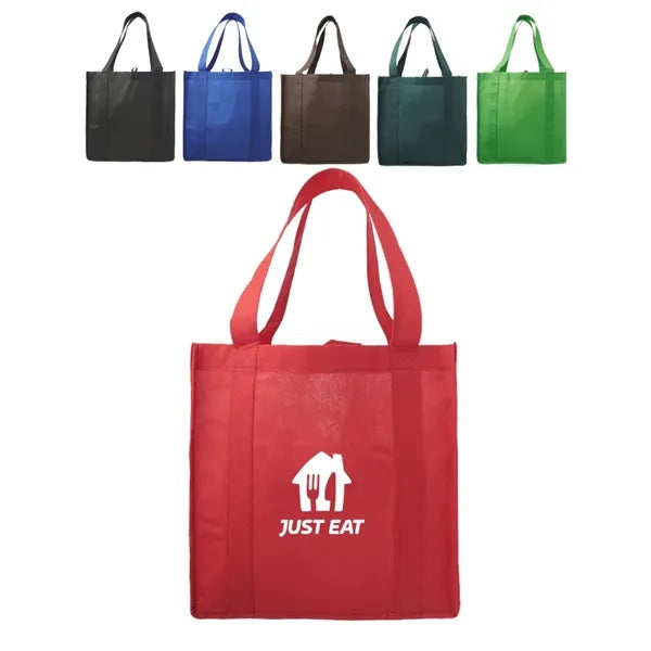 Union Printed - Small Non-Woven Grocery Tote Bags