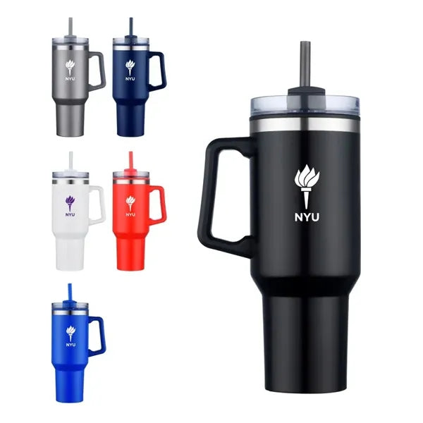 Union Printed - 40 Oz. Double Wall Insulated Travel Mug