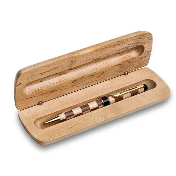 Premade Pen Set Maplewood Box and Wooden Ballpoint