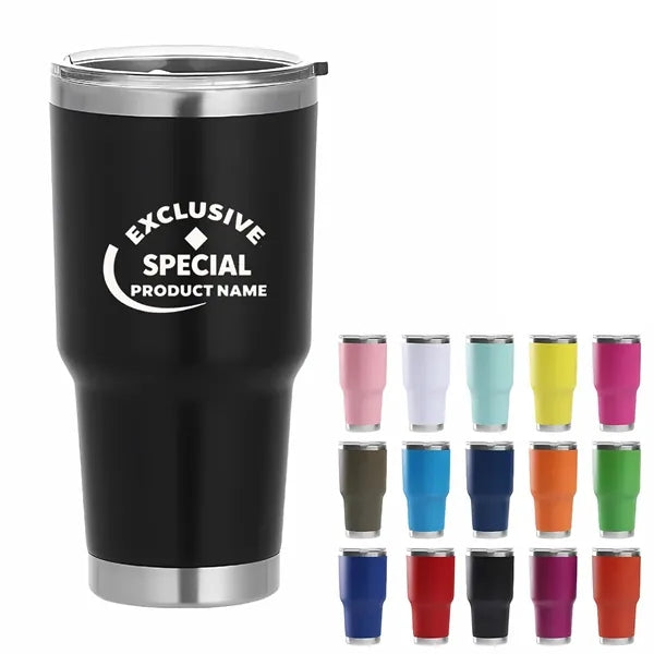 30 oz. Tumbler with Lid Stainless Steel Tumblers