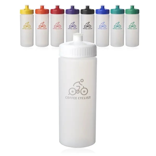20 oz. Frosted Plastic Water Bottles