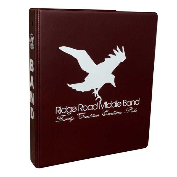 1" Round 3-Ring Binder with Pockets