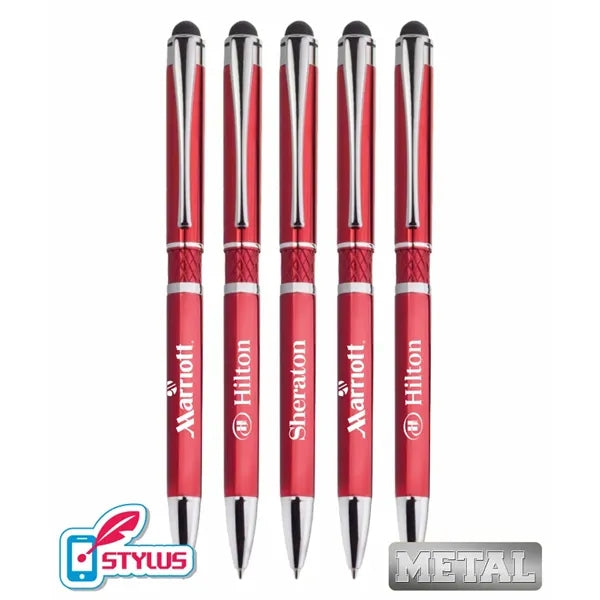 Rhinestone Metal Stylus Click Pen