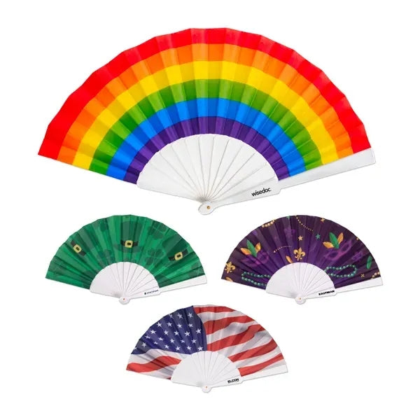 Holiday Folding Hand Fan
