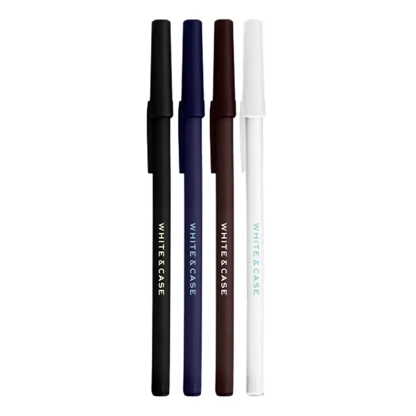 Union Printed - Basic Stick Pens with Matching Caps