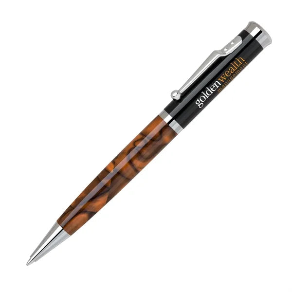 Expedition Twist Action Pens with Photo Dome Top