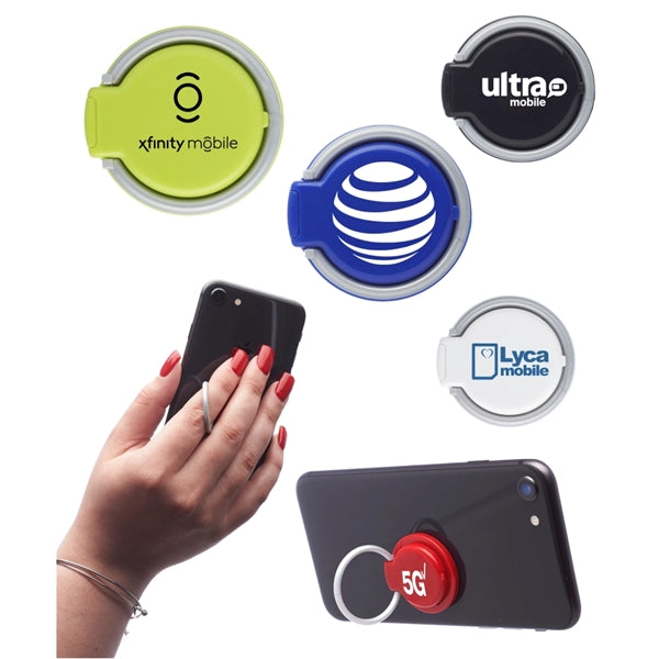 Union Printed, Plastic Ring Cell phone Holder