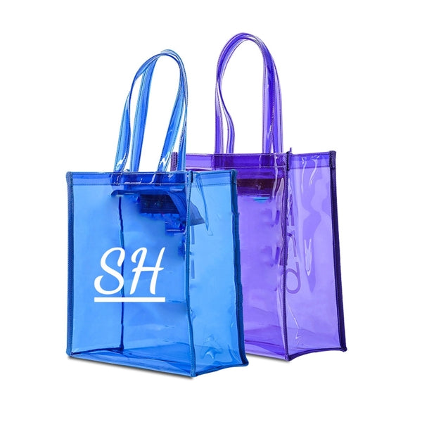 Clear Pvc Jelly Tote Bag