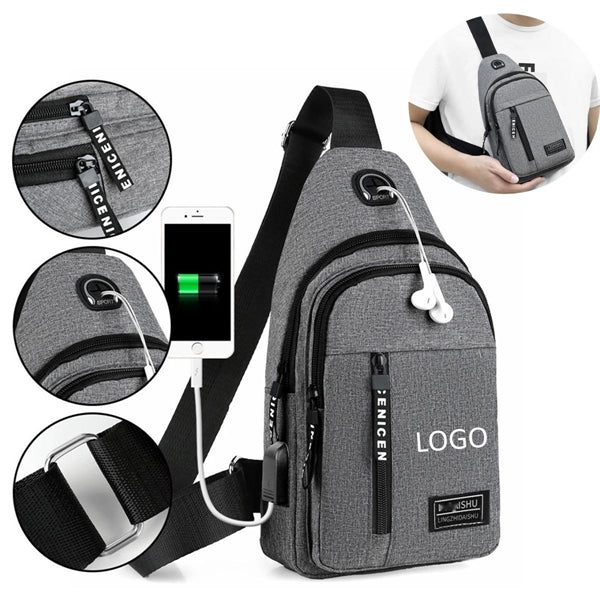 Crossbody Chest Shoulder Small Sling Bag