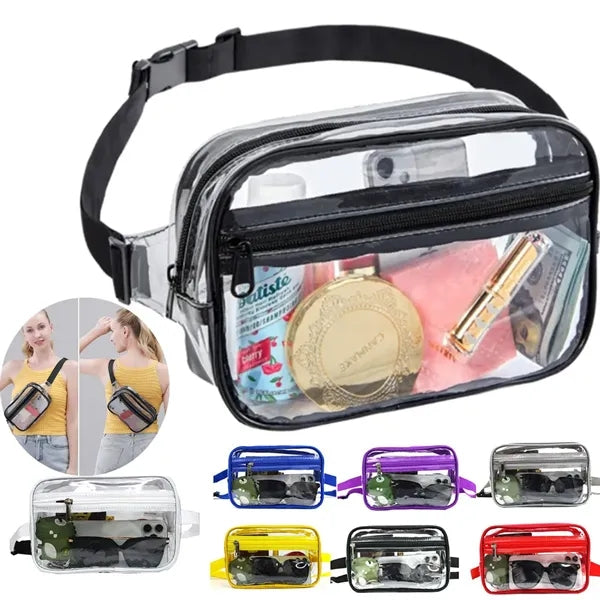 Clear Fanny Pack With Adjustable Strap Stadium Approved